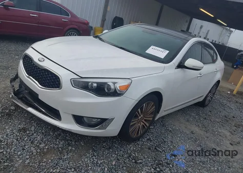 2015 Kia Cadenza Premium from USA, damaged, VIN KNALN4D7XF5181906